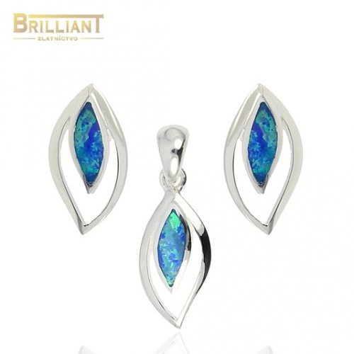 Strieborný set Ag925 s opálom