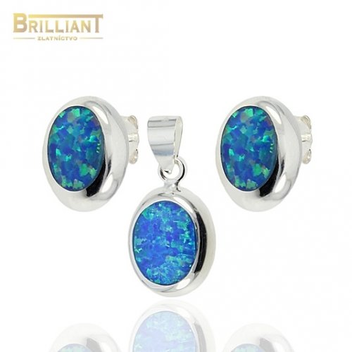 Strieborný set Ag925 s opálom