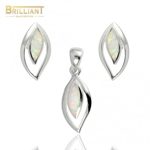 Strieborný set Ag925 s opálom