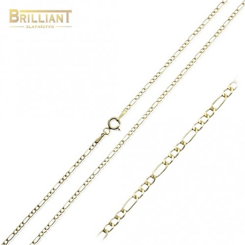 Zlatá Retiazka Au585/000 figaro